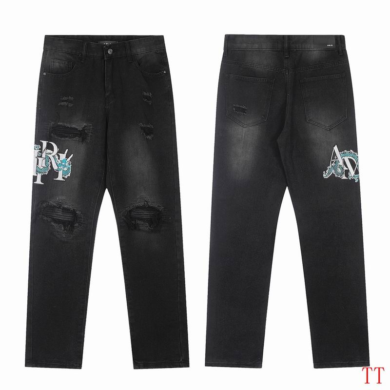 Men's Amiri Fashionable Casual Jeans Pants Size 30-36