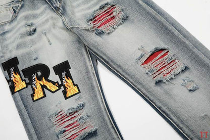 Men's Amiri Fashionable Casual Jeans Pants Size 30-36