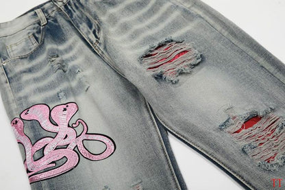 Men's Amiri Fashionable Casual Jeans Pants Size 30-36