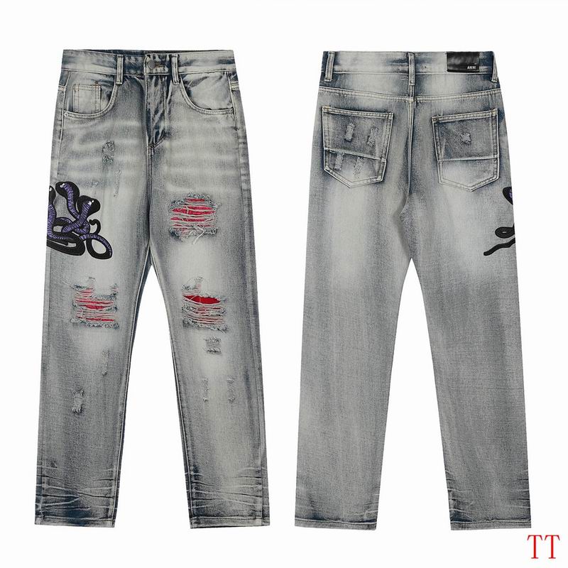 Men's Amiri Fashionable Casual Jeans Pants Size 30-36