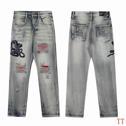 Men's Amiri Fashionable Casual Jeans Pants Size 30-36