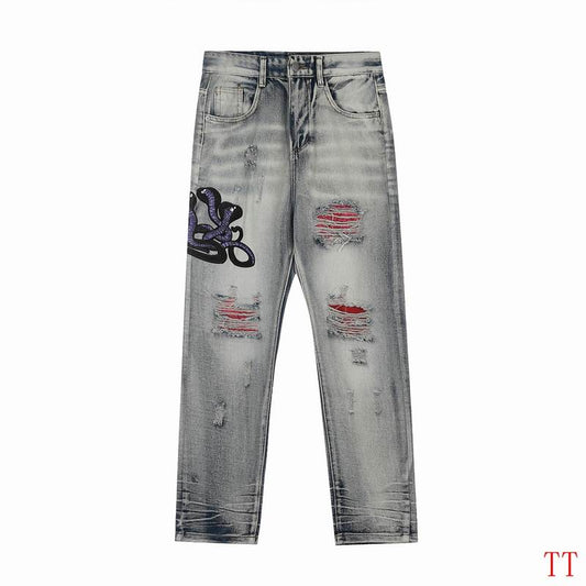 Men's Amiri Fashionable Casual Jeans Pants Size 30-36