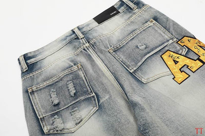 Men's Amiri Fashionable Casual Jeans Pants Size 30-36