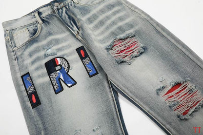 Men's Amiri Fashionable Casual Jeans Pants Size 30-36