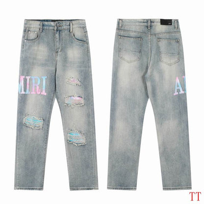 Men's Amiri Fashionable Casual Jeans Pants Size 30-36