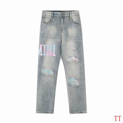Men's Amiri Fashionable Casual Jeans Pants Size 30-36