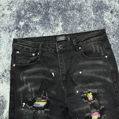 Men's Amiri Fashionable Casual Jeans Pants Size 30-36