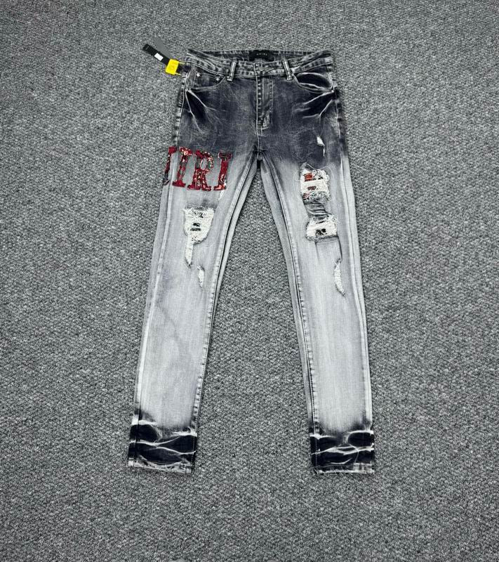 Men's Amiri Fashionable Casual Jeans Pants Size 30-36