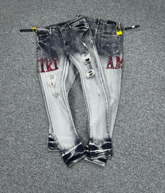 Men's Amiri Fashionable Casual Jeans Pants Size 30-36