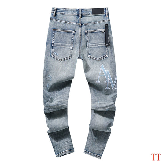 Men's Amiri Fashionable Casual Jeans Pants Size 30-38