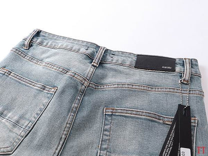 Men's Amiri Fashionable Casual Jeans Pants Size 30-38