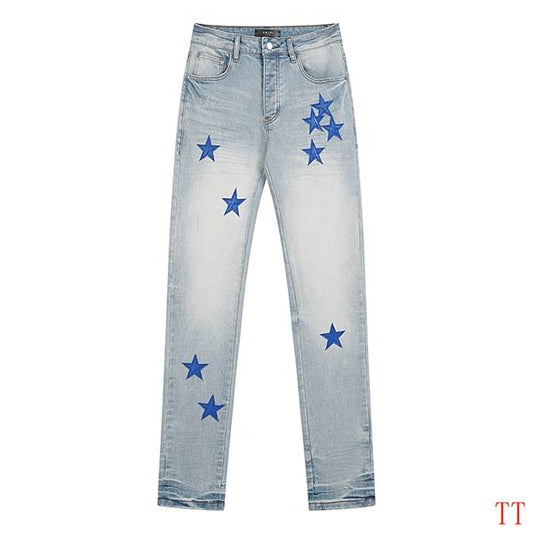 Men's Amiri Fashionable Casual Jeans Pants Size 30-38