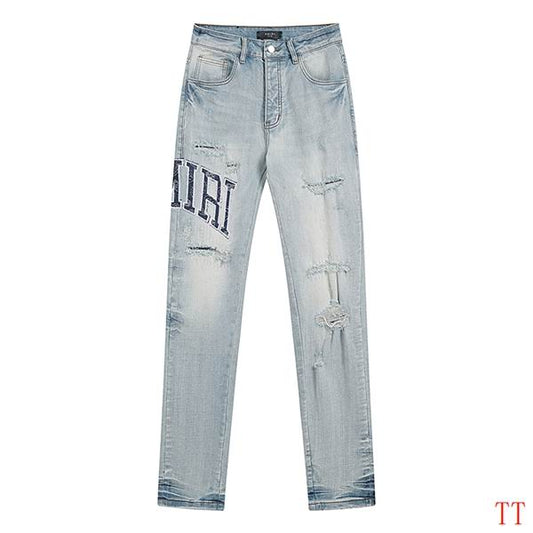 Men's Amiri Fashionable Casual Jeans Pants Size 30-38