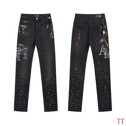 Men's Amiri Fashionable Casual Jeans Pants Size 30-38