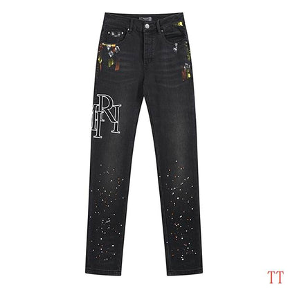 Men's Amiri Fashionable Casual Jeans Pants Size 30-38