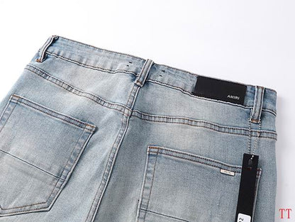 Men's Amiri Fashionable Casual Jeans Pants Size 30-38