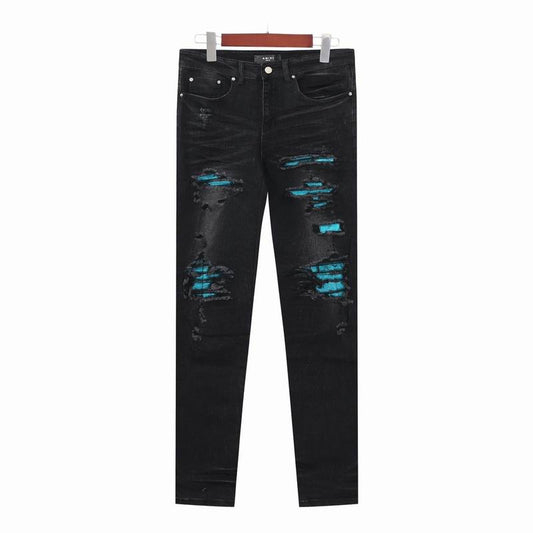 Men's Amiri Fashionable Casual Jeans Pants Size 30-38