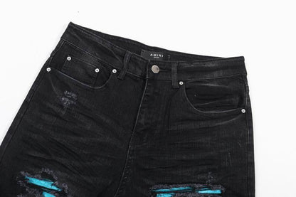 Men's Amiri Fashionable Casual Jeans Pants Size 30-38