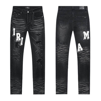 Men's Amiri Fashionable Casual Jeans Pants Size 30-38