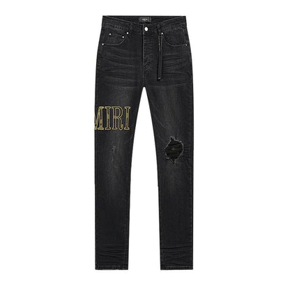 Men's Amiri Fashionable Casual Jeans Pants Size 30-38