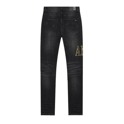 Men's Amiri Fashionable Casual Jeans Pants Size 30-38