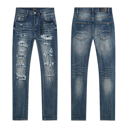 Men's Amiri Fashionable Casual Jeans Pants Size 30-38