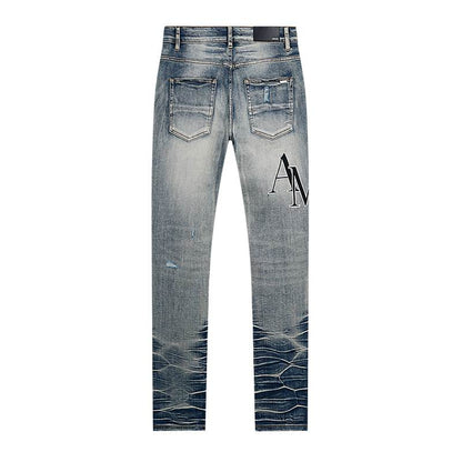 Men's Amiri Fashionable Casual Jeans Pants Size 30-38