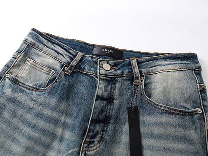 Men's Amiri Fashionable Casual Jeans Pants Size 30-38