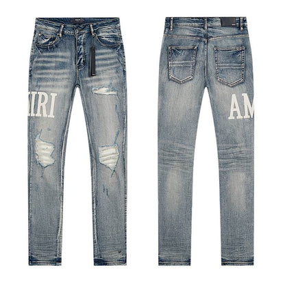 Men's Amiri Fashionable Casual Jeans Pants Size 30-38