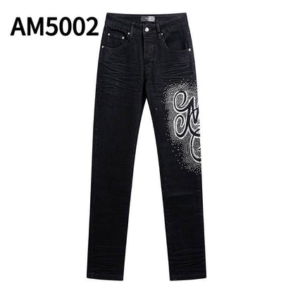 Men's Amiri Fashionable Casual Jeans Pants Size 30-38