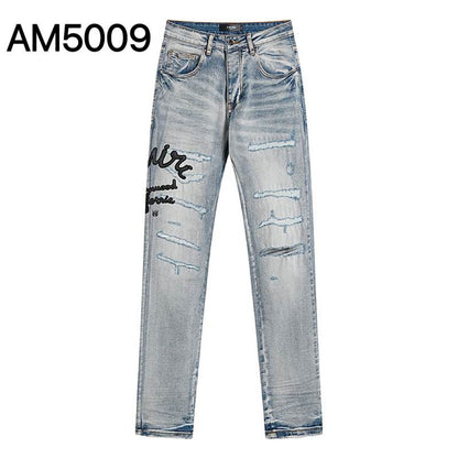 Men's Amiri Fashionable Casual Jeans Pants Size 30-38