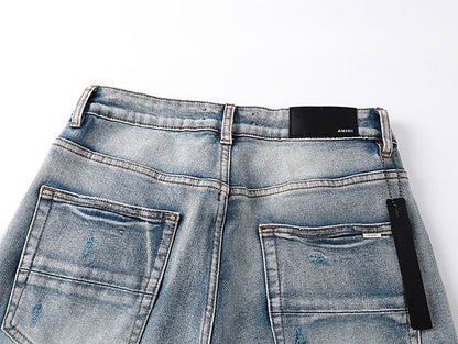 Men's Amiri Fashionable Casual Jeans Pants Size 30-38