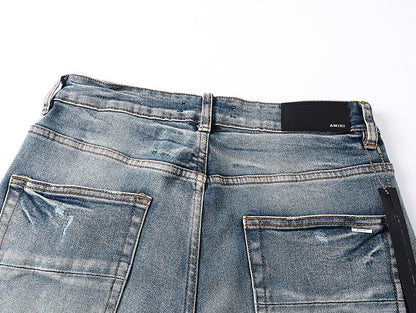 Men's Amiri Fashionable Casual Jeans Pants Size 30-38