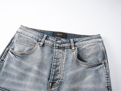 Men's Amiri Fashionable Casual Jeans Pants Size 30-38