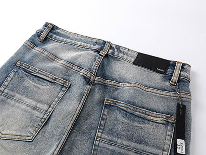 Men's Amiri Fashionable Casual Jeans Pants Size 30-38