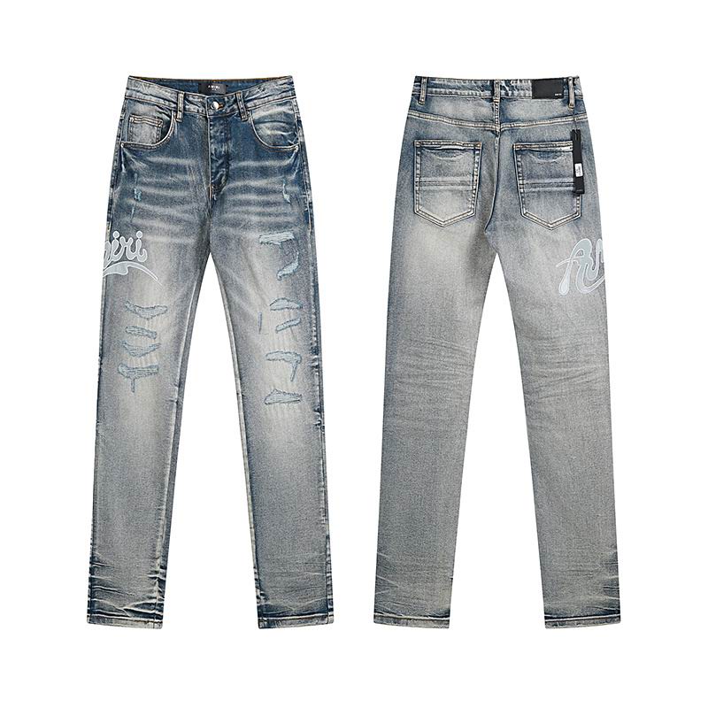 Men's Amiri Fashionable Casual Jeans Pants Size 30-38