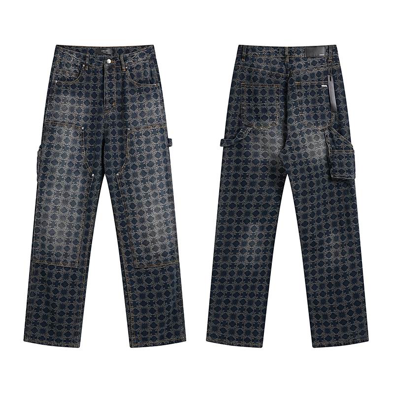 Men's Amiri Fashionable Casual Jeans Pants Size 30-38