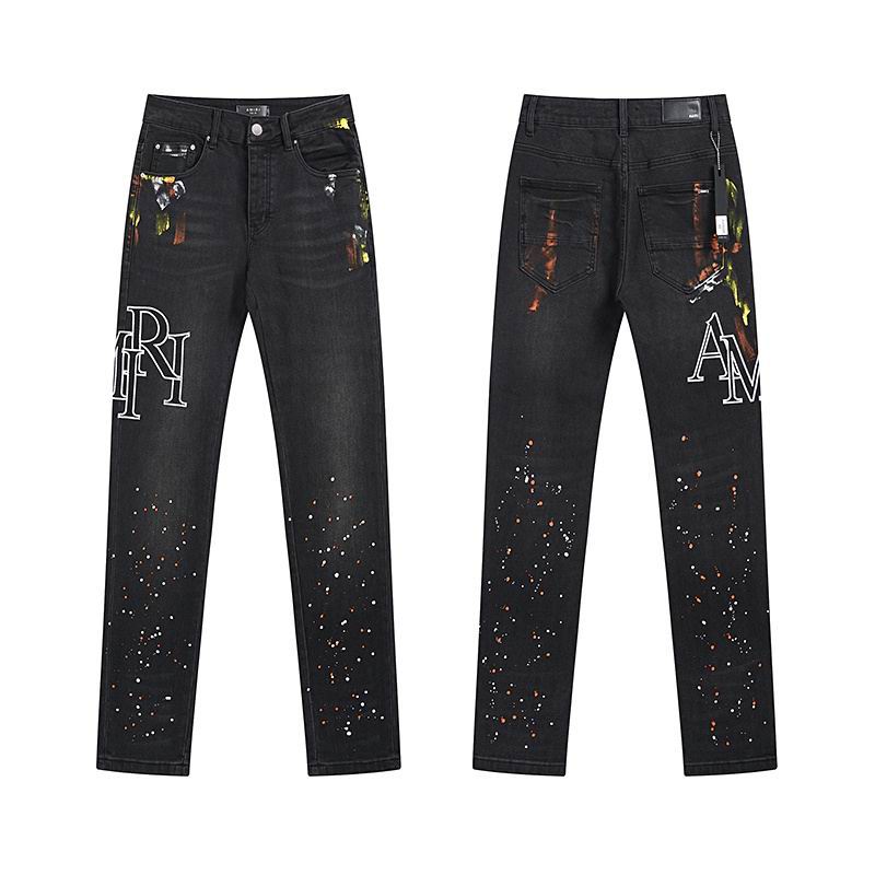 Men's Amiri Fashionable Casual Jeans Pants Size 30-38