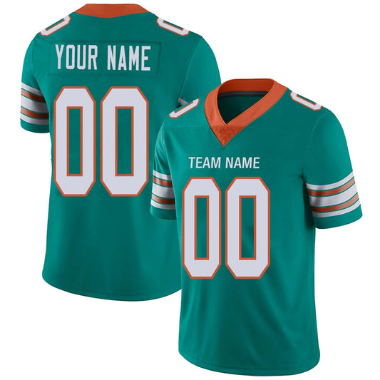 Custom Football Jerseys Team Player or Personalized Design Your Own Name for Men's Women's Youth Jerseys
