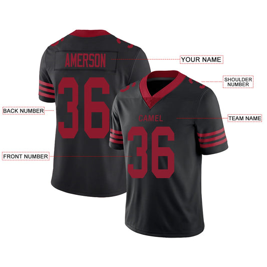 Custom Team Player or Personalized Design Your Own Name for Men's Women's Youth Jerseys Football Jerseys