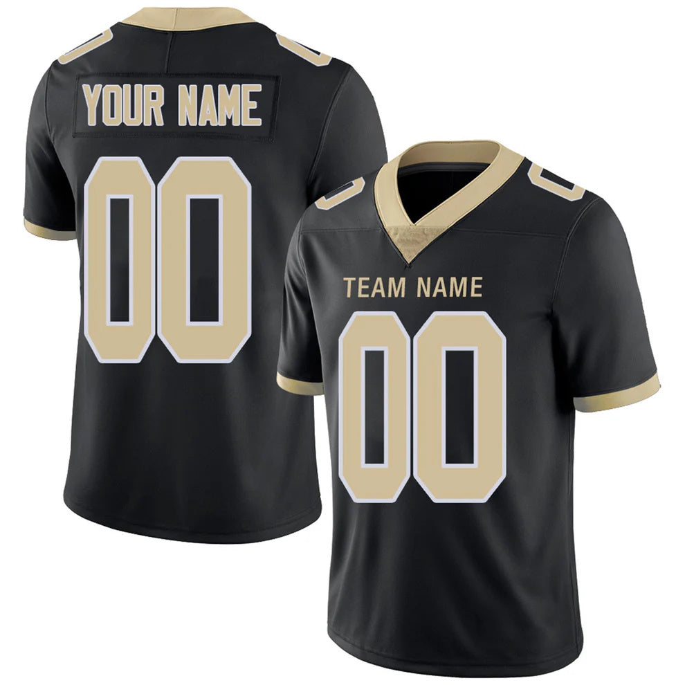 Custom Football Jerseys Team Player or Personalized Design Your Own Name for Men's Women's Youth Jerseys
