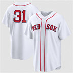 Boston Red Sox #31 Adley Rutschman White No Name Cool Base Stitched Jersey Fedasgoge