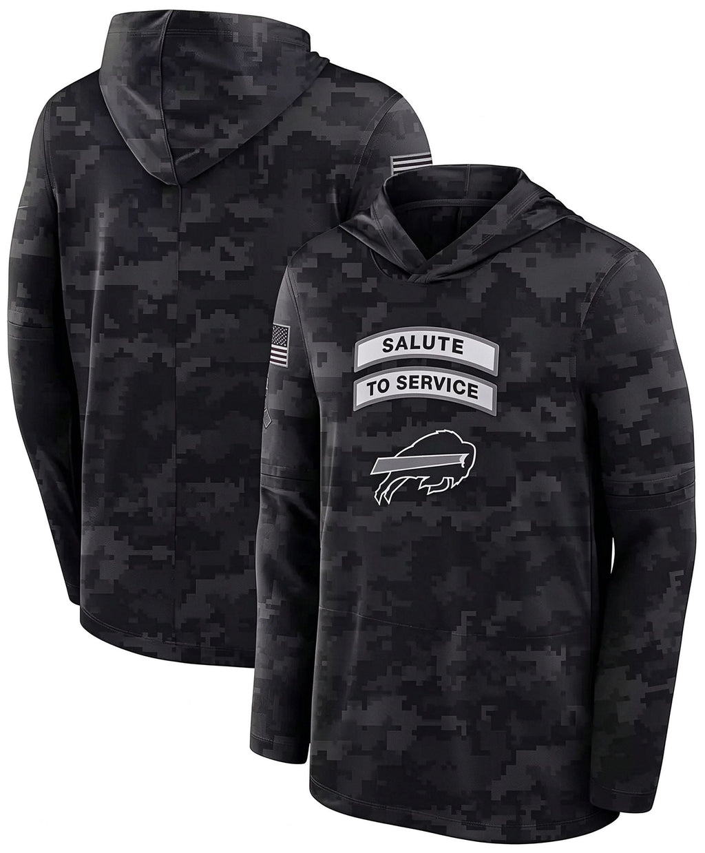 B.Bills 2026 Salute To Service Club Pullover Hoodie Cheap sale Birthday and Christmas gifts Stitched American Jersey Fedasgoge