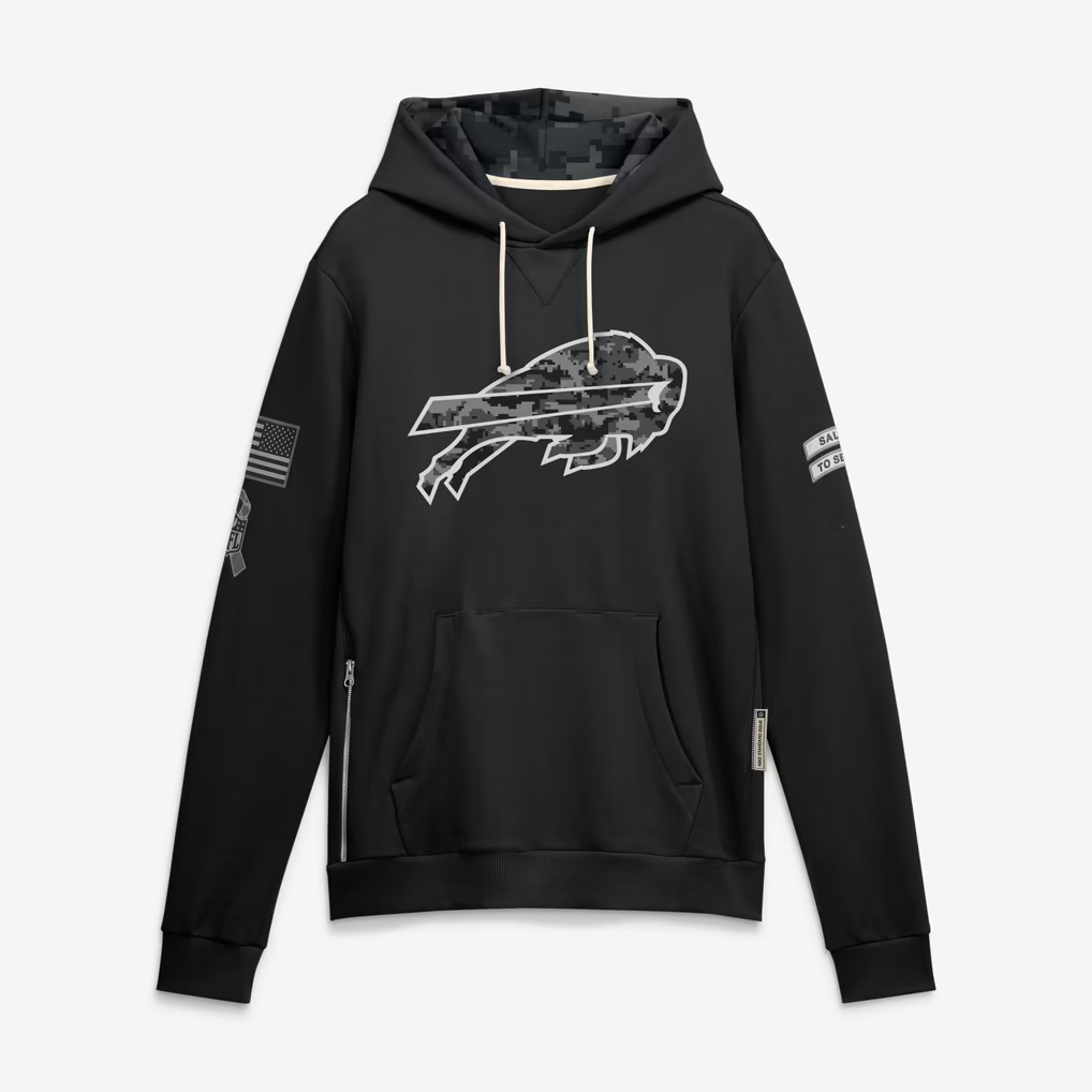 B.Bills 2026 Salute To Service Club Pullover Hoodie Cheap sale Birthday and Christmas gifts Stitched American Football jersey Fedasgoge