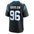 C.Panthers #96 Anthony Goodlow Black Team Game Football jersey Fedasgoge