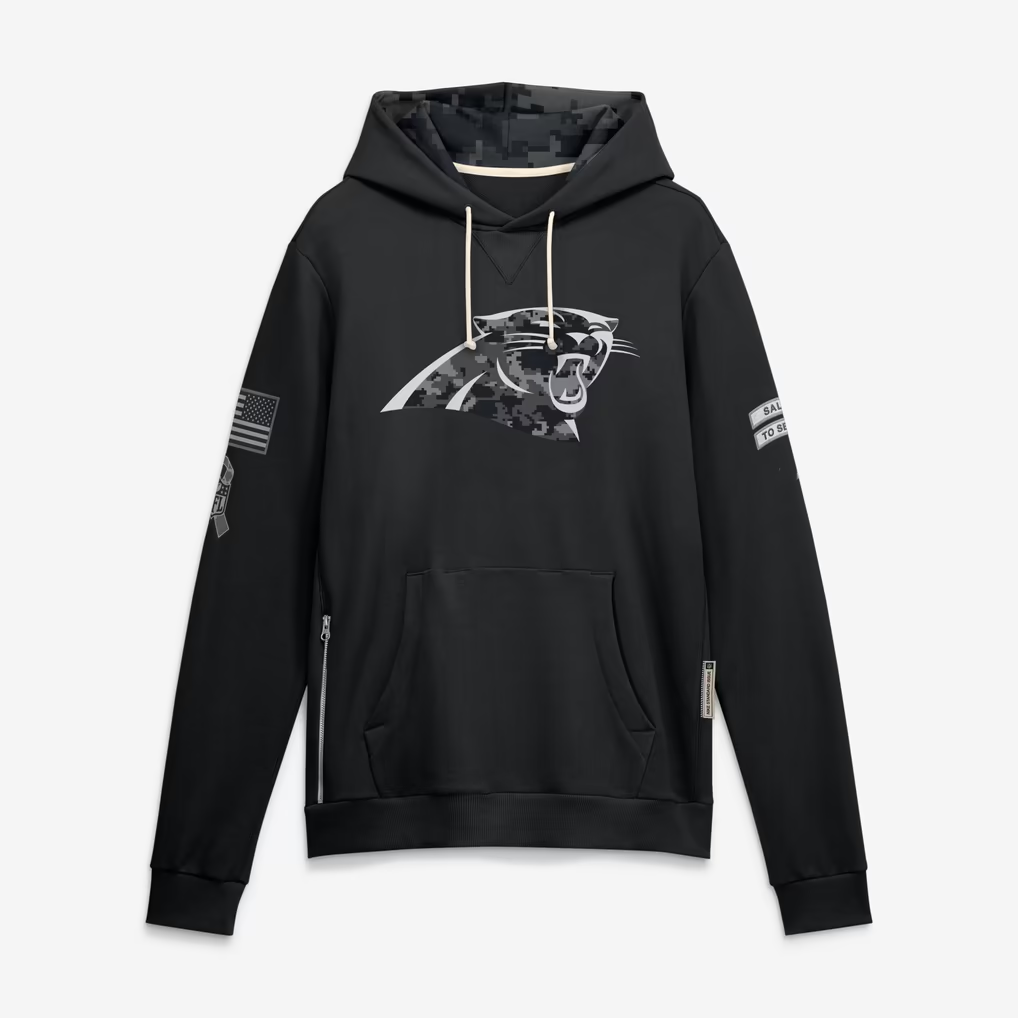 C.Panthers 2026 Salute To Service Club Pullover Hoodie Cheap sale Birthday and Christmas gifts Stitched American Football jersey Fedasgoge