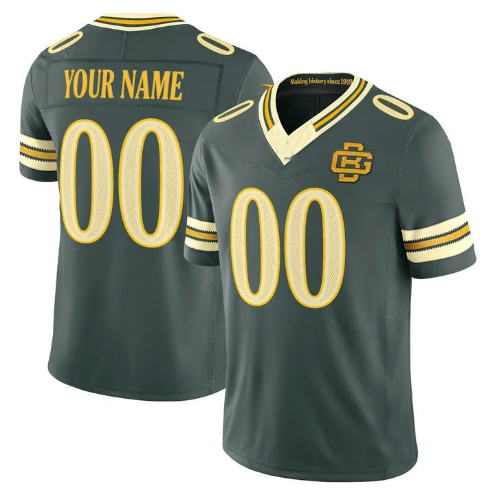 Custom GB.Packers Green 2026 Rivalries Vapor Limited Jersey - All Stitched Jersey Fedasgoge