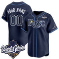 Custom Tampa Bay Rays Active Player Navy 2026 World Series Limited Stitched Jersey Fedasgoge