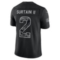 D.Broncos #2 Patrick Surtain II Black 2026 Salute to Service Stitched Limited Football jersey Fedasgoge