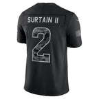 D.Broncos #2 Patrick Surtain II Black 2026 Salute to Service Stitched Limited Football jersey Fedasgoge